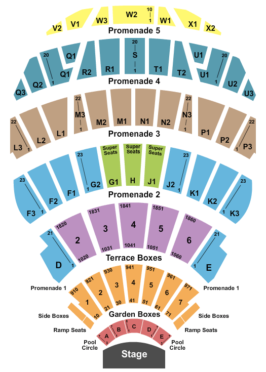 Hollywood Bowl Feid Seating Chart